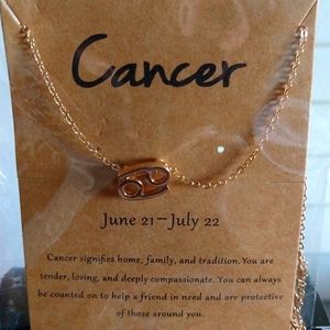 Gold Astrological Sign Necklace